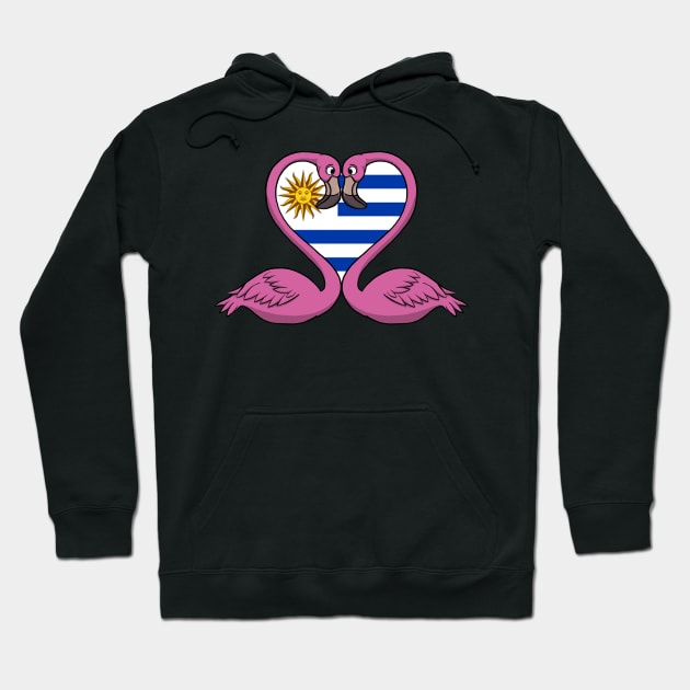 Flamingo Uruguay Hoodie by RampArt